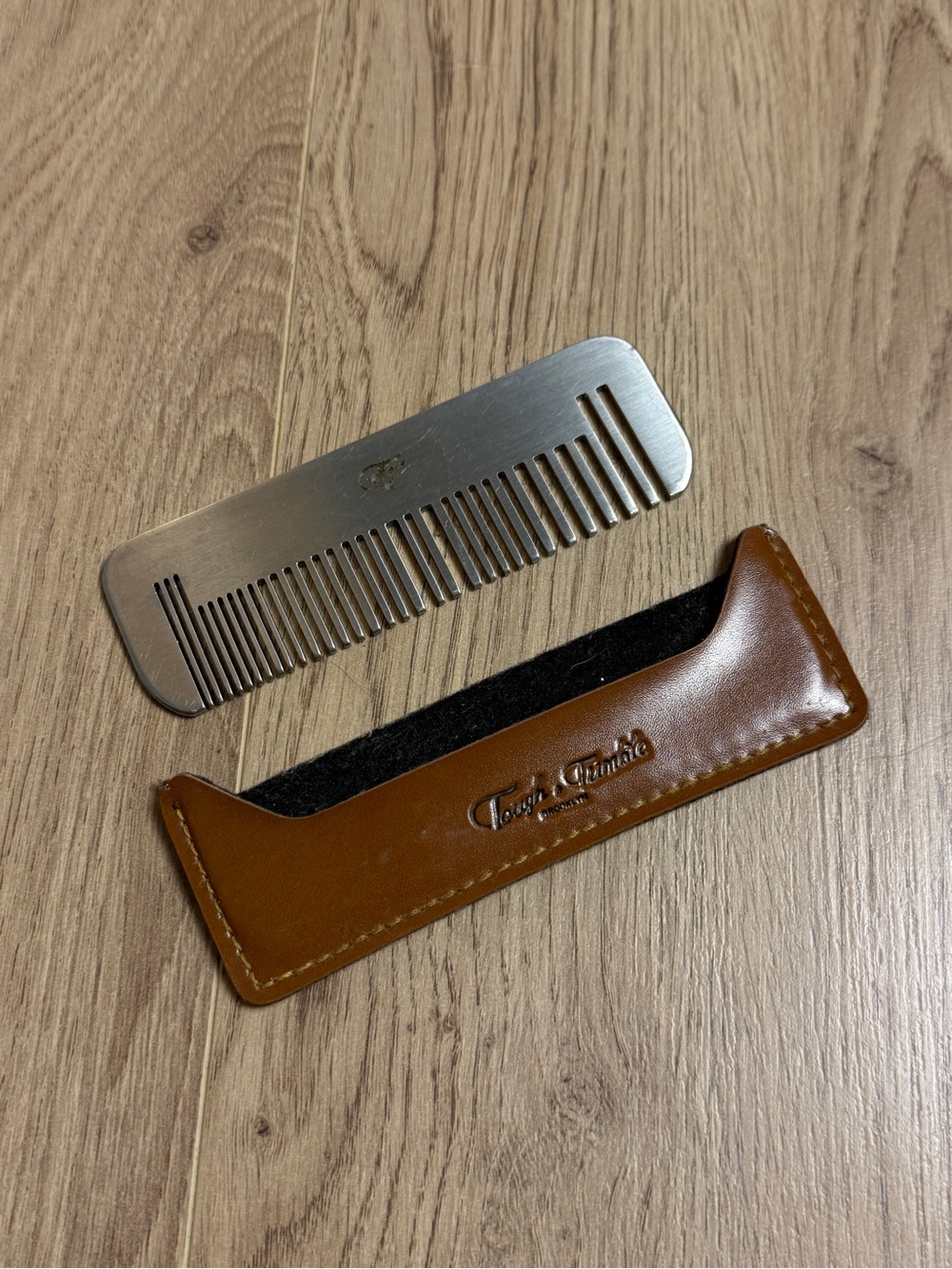 Tough&Tumble men’s stainless steel beard comb